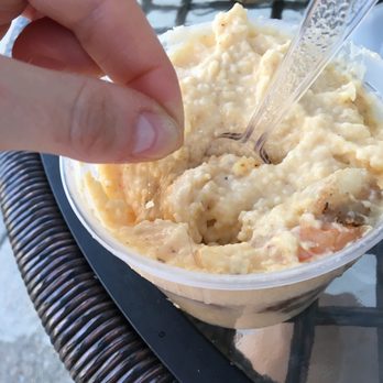 Murray Hill Market - Long hair I pulled from my $12.95 shrimp and cheesy grits today  they were delicious after the gross factor. - Grocery Near Me - Cleveland, Ohio