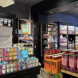 Yummy candle display.