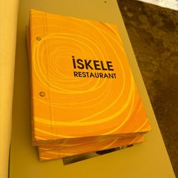 İskele Cafe - menu
