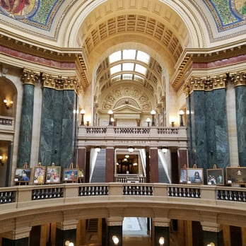 Wisconsin State Capitol - Rotunda - Landmarks & Historical Buildings Near Me - Madison, Wisconsin Wisconsin State Capitol - Rotunda - Landmarks & Historical Buildings Near Me - Madison, Wisconsin