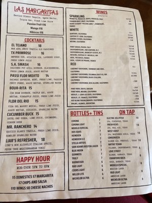 Menu photo 2 The Bar- Born and Raised San Antonio, TX Menu photo 2 The Bar- Born and Raised San Antonio, TX