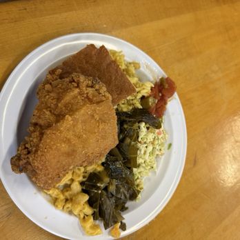 Simply Southern Smokehouse - Fried Chicken Breast, Collard Greens, Potatoes, Coleslaw & Cabbage - Southern Near Me - Myrtle Beach, South Carolina Simply Southern Smokehouse - Fried Chicken Breast, Collard Greens, Potatoes, Coleslaw & Cabbage - Southern Near Me - Myrtle Beach, South Carolina