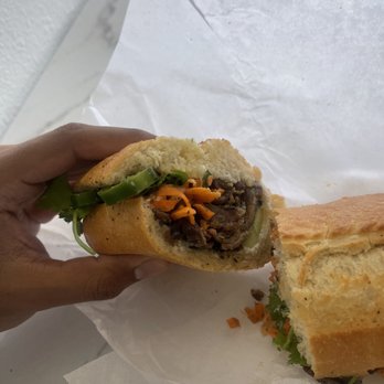 Dinosaurs Sandwiches - Grilled Pork Sandwich - Vietnamese Near Me - Pacifica, California Dinosaurs Sandwiches - Grilled Pork Sandwich - Vietnamese Near Me - Pacifica, California