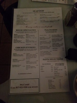 Menu photo 4 Cafe Bella Fort Worth, TX