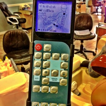 MAI Nails - Remote for massage chair for pedicure station. Best massage chair ever! - Nail Salons Near Me - Gambrills, Maryland