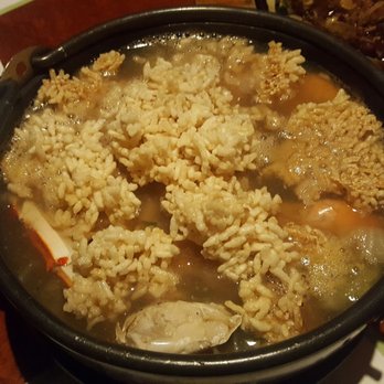 Sojuya - Seafood soup with Krispy rice - Japanese Near Me - Cypress, California Sojuya - Seafood soup with Krispy rice - Japanese Near Me - Cypress, California