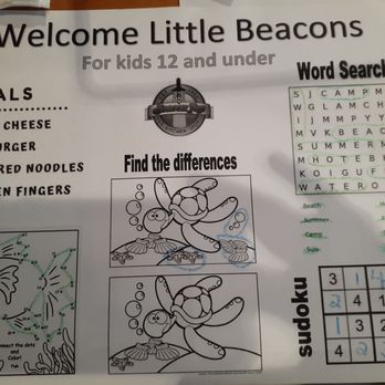 Beacon Tap - Kids Menu - Sports Bars Near Me - Des Plaines, Illinois