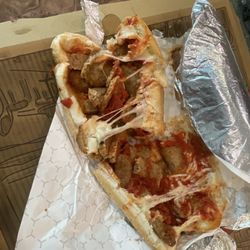 Rustic Pizza - Gross meatball sub