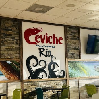 Ceviche Ria - Business logo inside - Mexican Near Me - Tomball, Texas