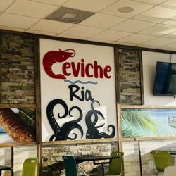 Ceviche Ria - Business logo inside