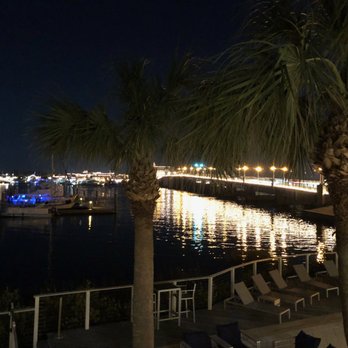 Marker 8 Hotel and Marina - View at night. - Hotels Near Me - St. Augustine, Florida