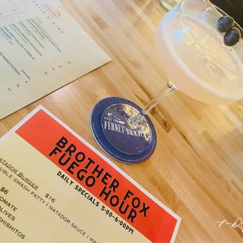 Brother Fox - Pink lemon drop martini - Diners Near Me - Pensacola, Florida Brother Fox - Pink lemon drop martini - Diners Near Me - Pensacola, Florida