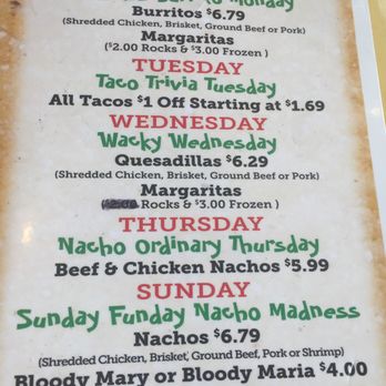 Fuzzy's Taco Shop - Fuzzy's Specials on University - Mexican Near Me - Sarasota, Florida Fuzzy's Taco Shop - Fuzzy's Specials on University - Mexican Near Me - Sarasota, Florida
