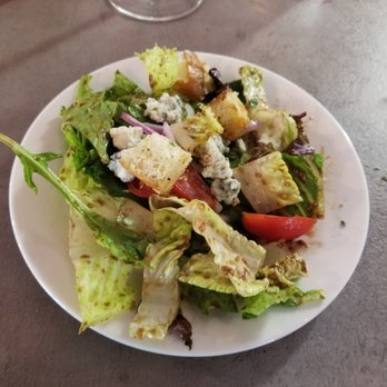 The Farfalle Bistro - Side salad with blue cheese. - Italian Near Me - Lee's Summit, Missouri