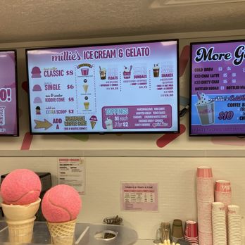 Millie's Homemade Ice Cream - Choices - Ice Cream & Frozen Yogurt Near Me - Jacksonville, Florida