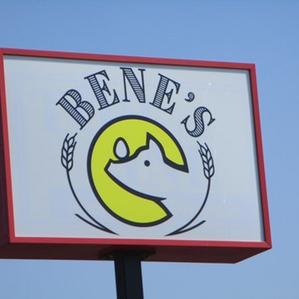 Bene's - Bene's street sign on 1st St. - Breakfast & Brunch Near Me - Cheney, Washington Bene's - Bene's street sign on 1st St. - Breakfast & Brunch Near Me - Cheney, Washington