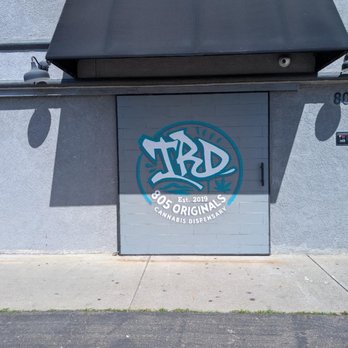 TRD Dispensary - The TRD logo painted on the barn door - Cannabis Dispensaries Near Me - Lompoc, California TRD Dispensary - The TRD logo painted on the barn door - Cannabis Dispensaries Near Me - Lompoc, California