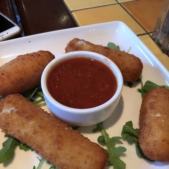 Sette Osteria - Fried mashed potato appetizers and arancini (fried rice balls with cheese inside) - Italian Near Me - Washington, DC, District of Columbia Sette Osteria - Fried mashed potato appetizers and arancini (fried rice balls with cheese inside) - Italian Near Me - Washington, DC, District of Columbia