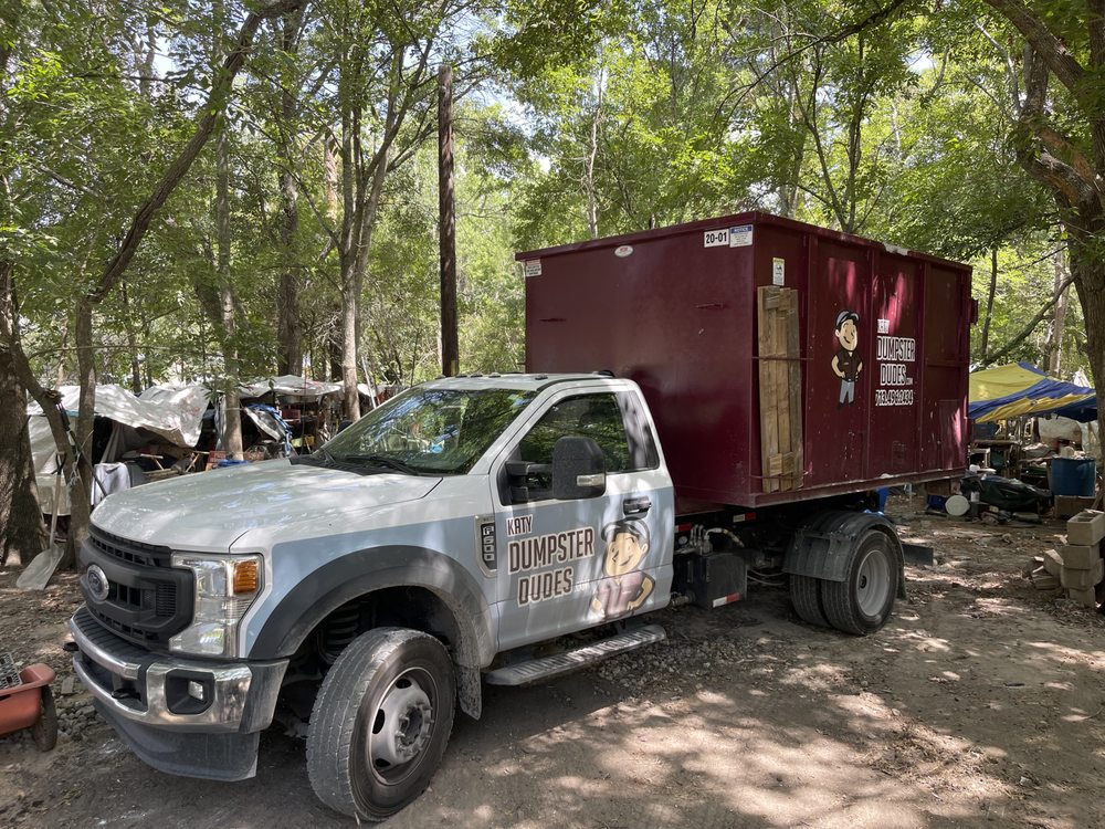 KATY DUMPSTER DUDES Updated October 2024 11 Photos Katy, Texas Dumpster Rental Phone