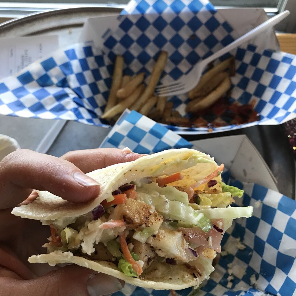 Tom's Fish N Chips - Mostly eaten fish taco! - Burgers Near Me - Cannon Beach, Oregon Tom's Fish N Chips - Mostly eaten fish taco! - Burgers Near Me - Cannon Beach, Oregon