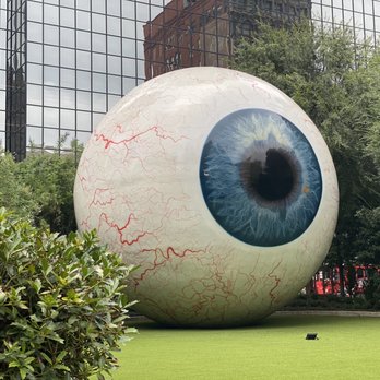 Uno Mas - #GiantEyeball park exhibit - Tex-Mex Near Me - Dallas, Texas