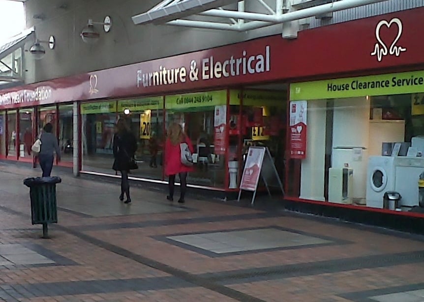 BRITISH HEART FOUNDATION FURNITURE & ELECTRICAL Furniture Stores 20