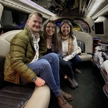 Sunshine Limo Service & Wine Tours - Inside the limo - Limos Near Me - Eugene, Oregon