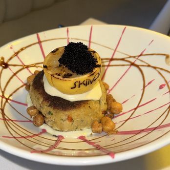 Skinos - Crab Cake - Greek Near Me - New York, New York Skinos - Crab Cake - Greek Near Me - New York, New York