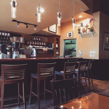 Kaffa Coffeehouse - My view of the coffee bar amazing place must try! - Sandwiches Near Me - Orange, California