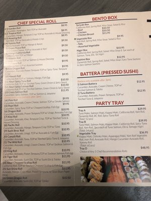 Menu photo 3 Sushi Bros Vancouver, BC