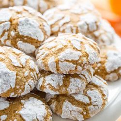 D'Cafe - Pumpkin Crinkle Cookies