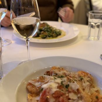 Cafe La Haye - Shrimp papparedelle - New American Near Me - Sonoma, California