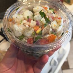 Shrimp ceviche Shrimp ceviche