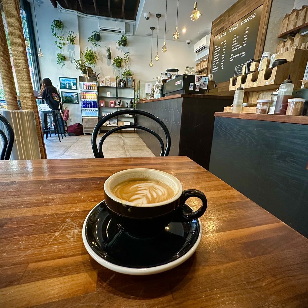 Black Press Coffee - Cappuccino - Coffee & Tea Near Me - New York, New York Black Press Coffee - Cappuccino - Coffee & Tea Near Me - New York, New York