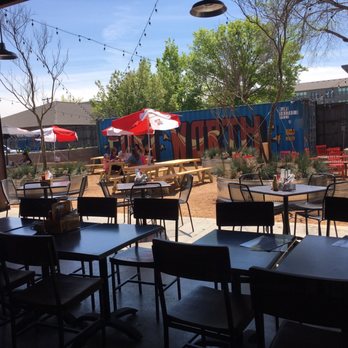 Rogers Roundhouse - Outdoor seating area - Beer Gardens Near Me - Fort Worth, Texas Rogers Roundhouse - Outdoor seating area - Beer Gardens Near Me - Fort Worth, Texas