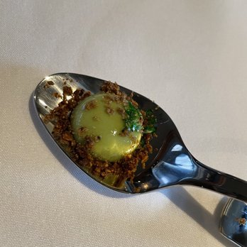 Alexander's Steakhouse - green amuse bouche - Steakhouses Near Me - San Francisco, California Alexander's Steakhouse - green amuse bouche - Steakhouses Near Me - San Francisco, California