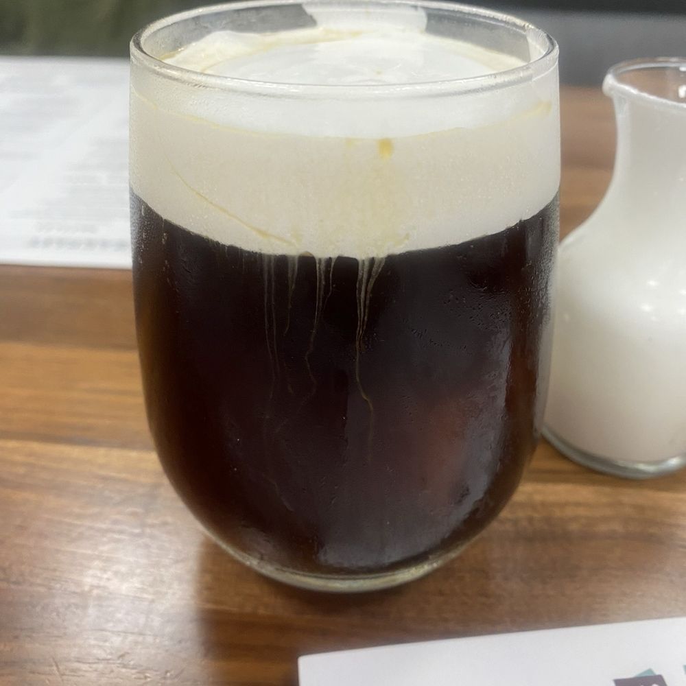 Turning Point - Cold brew with sweet cold foam (only 100 cals) - Coffee & Tea Near Me - Paramus, New Jersey Turning Point - Cold brew with sweet cold foam (only 100 cals) - Coffee & Tea Near Me - Paramus, New Jersey