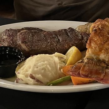 Cafe La Maze - Juicy ribeye and lobster tail - Steakhouses Near Me - National City, California