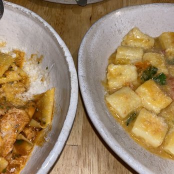 Boia De - Parpadelle alla Lepre and Ricotta Gnocchi Pomodoro - Italian Near Me - Miami, Florida