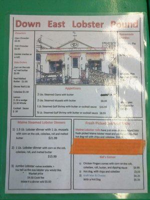 Menu photo 4 Downeast Lobster Pound Trenton, ME Menu photo 4 Downeast Lobster Pound Trenton, ME