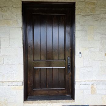 2 G's Home Solutions - Front door staining after - Painters Near Me 2 G's Home Solutions - Front door staining after - Painters Near Me