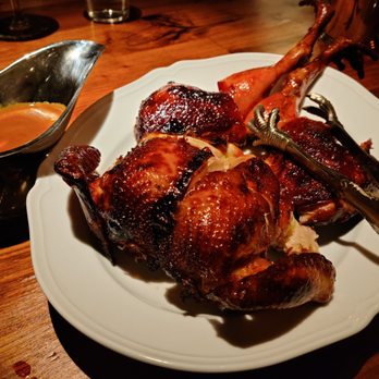 Angler - Whole Pastured Chicken Roasted in the Wood Oven - Seafood Near Me - San Francisco, California Angler - Whole Pastured Chicken Roasted in the Wood Oven - Seafood Near Me - San Francisco, California