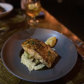 Siena Tavern - Broiled Salmon - Italian Near Me - Chicago, Illinois Siena Tavern - Broiled Salmon - Italian Near Me - Chicago, Illinois