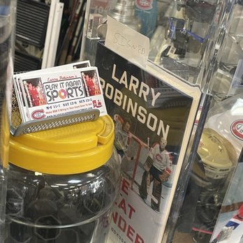 Play It Again Sports - NHL Hockey Hall of Fame Player, Larry Robinson !!! He's ranked in the Top 25 All-Time NHL Players in History !!!. - Sporting Goods Near Me - Torrance, California Play It Again Sports - NHL Hockey Hall of Fame Player, Larry Robinson !!! He's ranked in the Top 25 All-Time NHL Players in History !!!. - Sporting Goods Near Me - Torrance, California