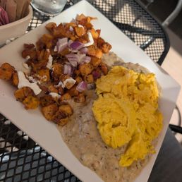 Biscuits and gravy