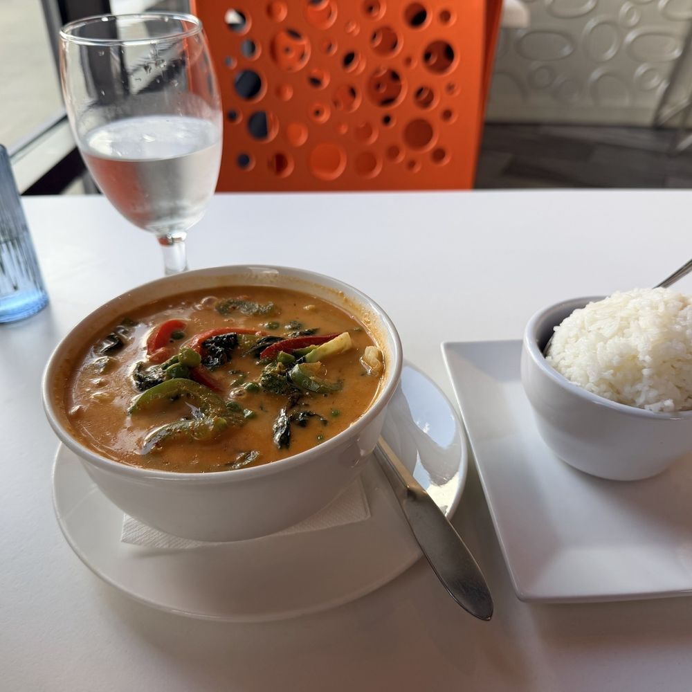 Panang Curry with vegetables Panang Curry with vegetables