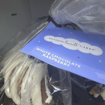 Nothing Bundt Cakes - White chocolate Raspberry cake - Desserts Near Me - Culver City, California