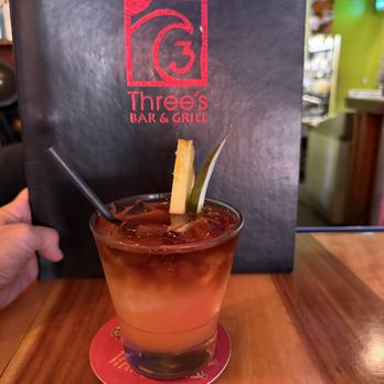 Three's Bar & Grill - House Mai Tai - Asian Fusion Near Me - Kihei, Hawaii Three's Bar & Grill - House Mai Tai - Asian Fusion Near Me - Kihei, Hawaii