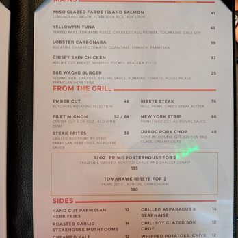 Salt And Ember - Dinner Menu - Wine Bars Near Me - Mount Dora, Florida Salt And Ember - Dinner Menu - Wine Bars Near Me - Mount Dora, Florida