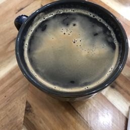 Red eye. 2 oz of espresso with delicious black coffee. 10/10